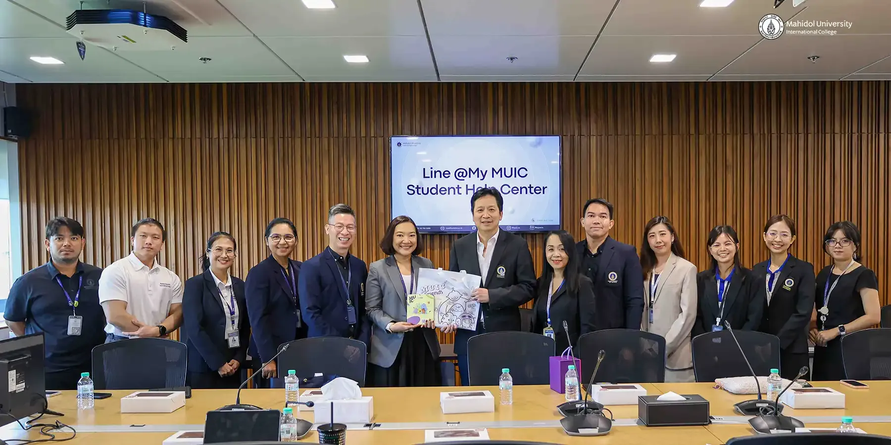 MUIC Welcomes MU Delegation for Study Visit on AI-Driven Student Services