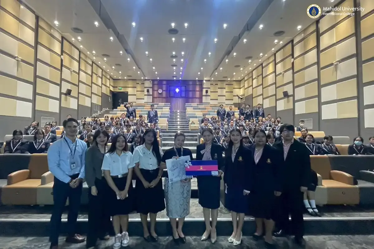 MUIC Welcomes Visitors from Triamudomsuksa Pattanakarn Nonthaburi School