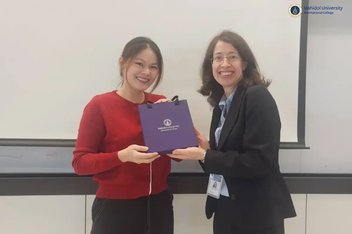 MUIC’s BBA Program Hosts Special Lecture on Sustainability as Key to Business Success