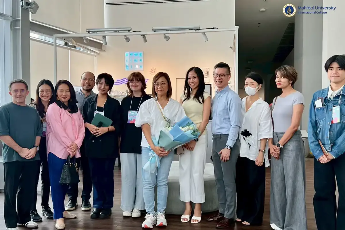 มหิดลอินเตอร์จัดแสดงนิทรรศการวิทยานิพนธ์ Me I Dia – Media Town Media Com Thesis Exhibition 2025￼