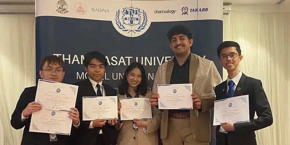MUN Club Bags 6 Awards at Thammasat’s Model United Nations Conference
