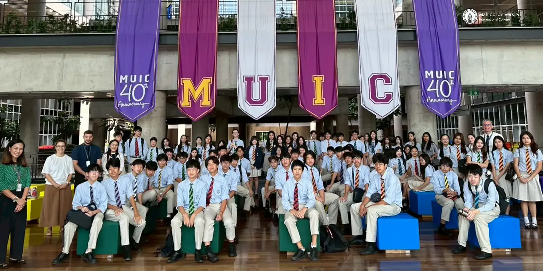 MUIC Welcomes Visitors from Harrow International School Bangkok