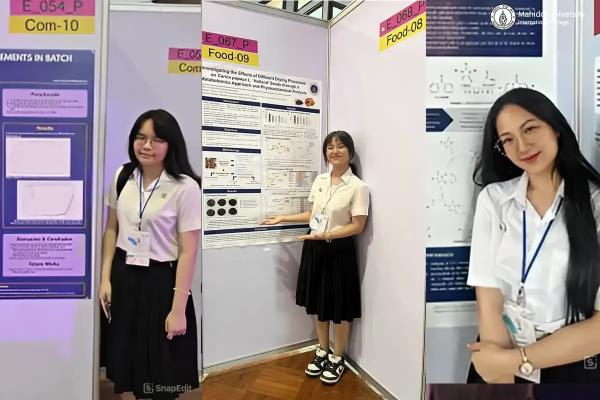 3 MUIC Students Win Top Honors at Young Rising Star of Science Awards 2025