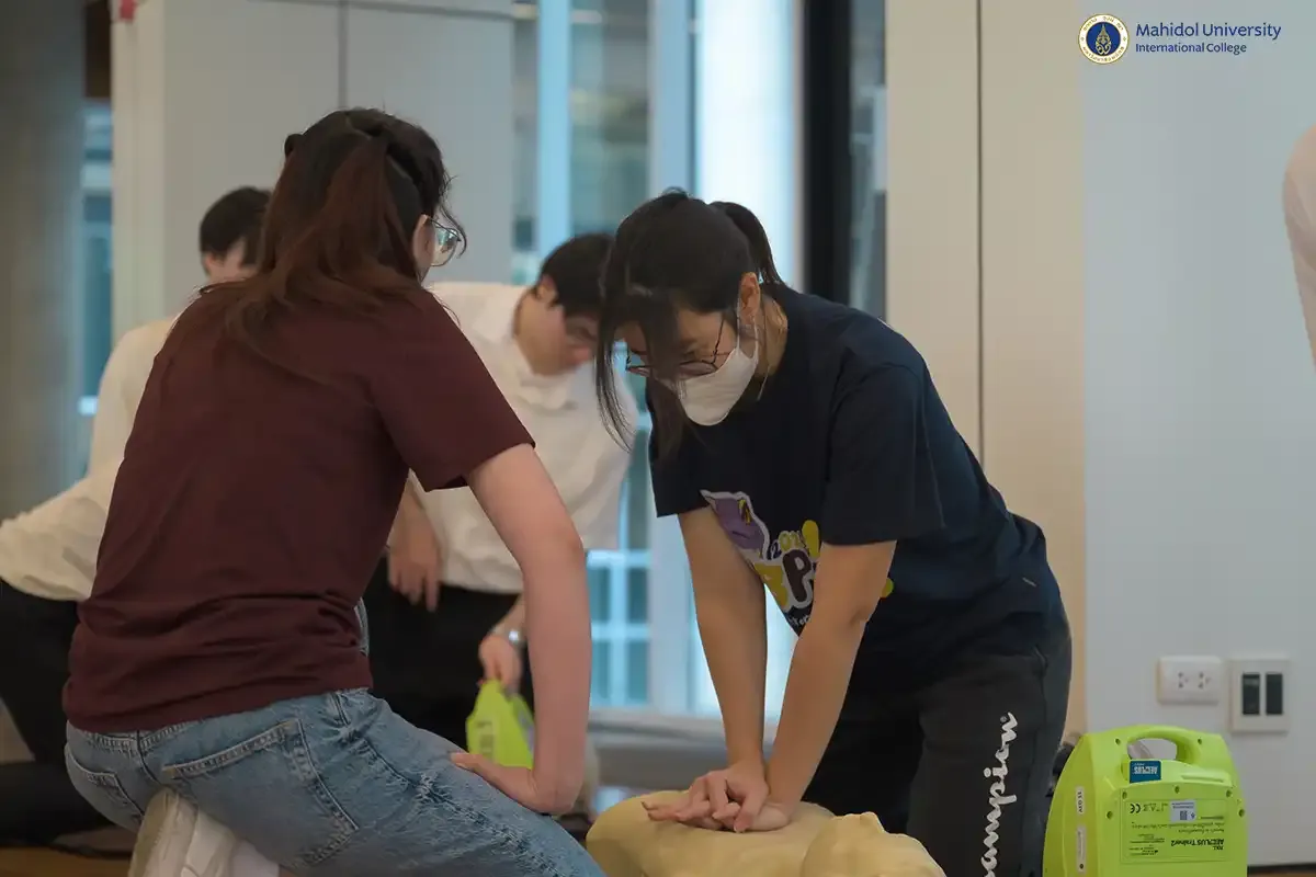 First Aid & BLS Training for MUIC Students