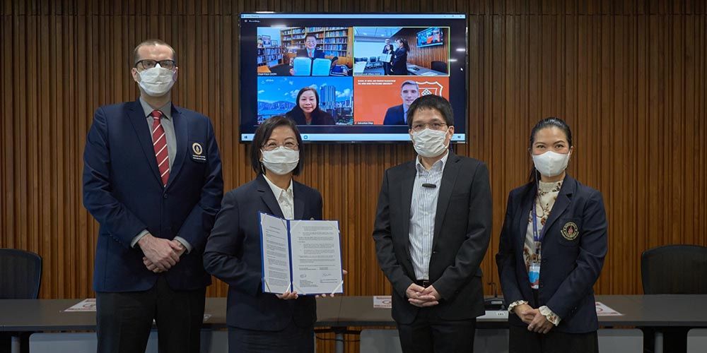 MUIC, Hong Kong Polytechnic University Sign Dual Degree Program