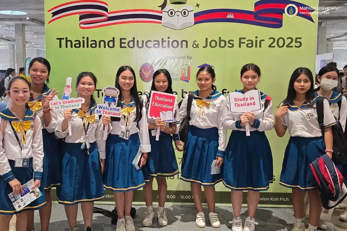 MUIC Attends Thailand Education and Jobs Fair 2025 in Cambodia