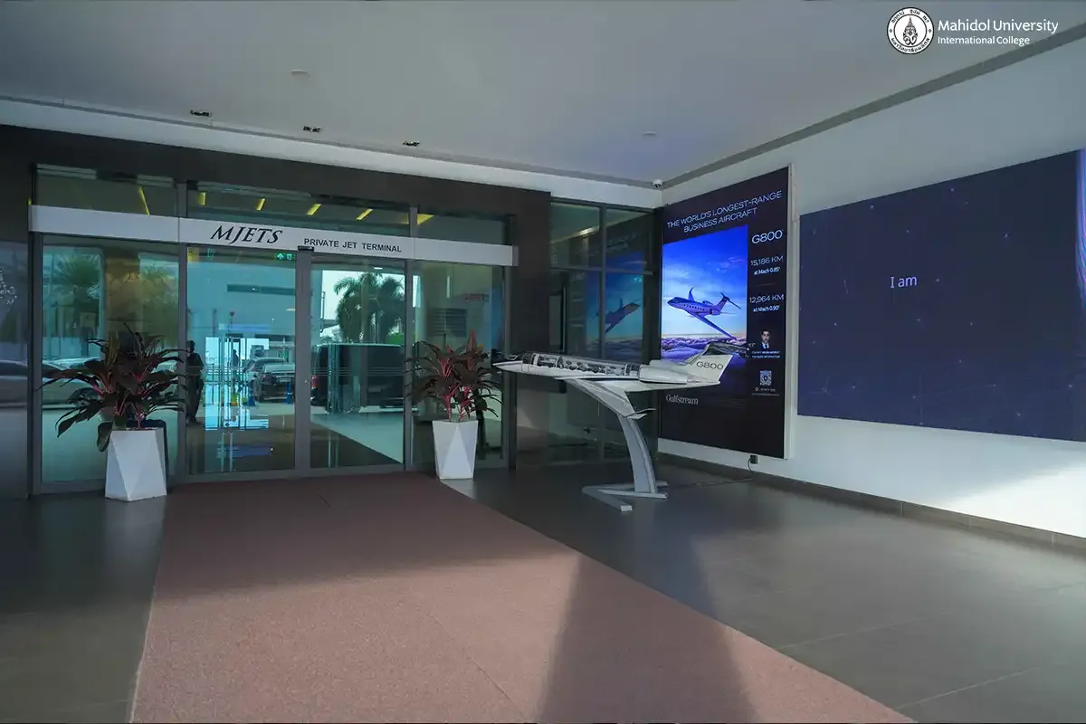 MUIC MM Students’ Exclusive Educational Visit to MJets￼