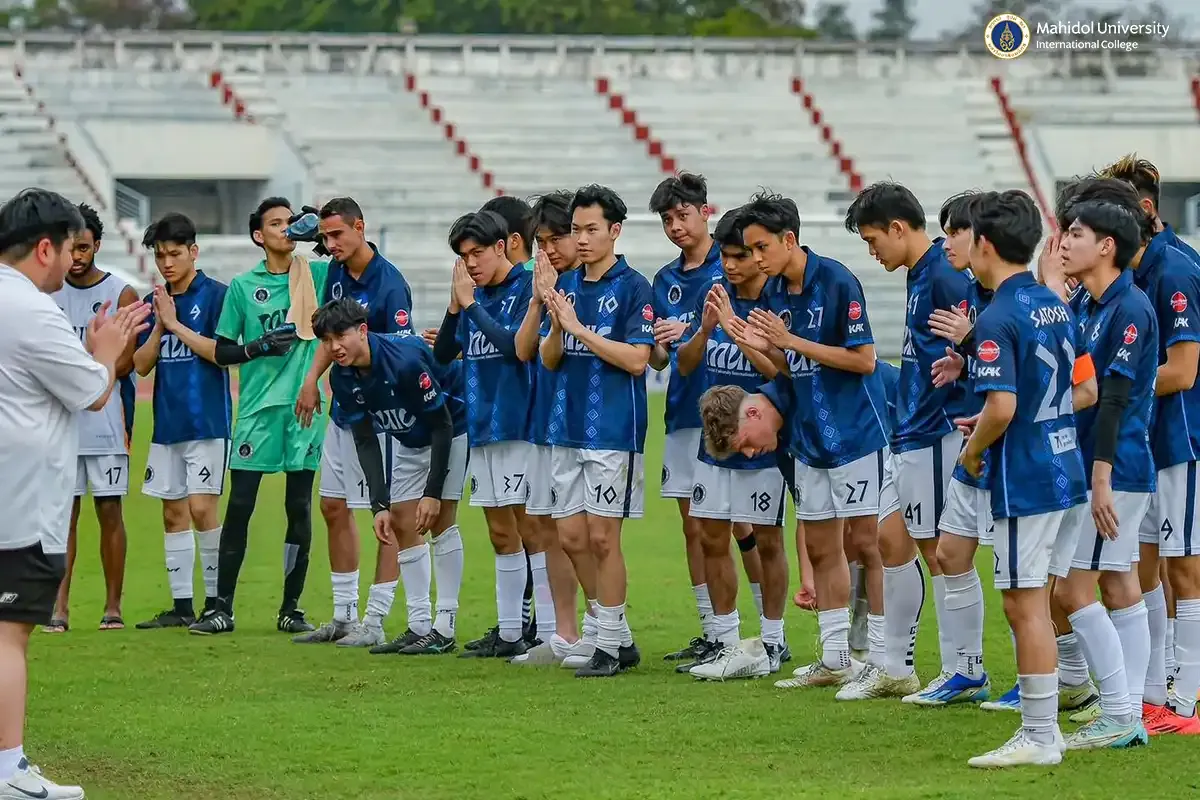MUIC Soccer Club Mans MU Team in Football International University Cup 2025