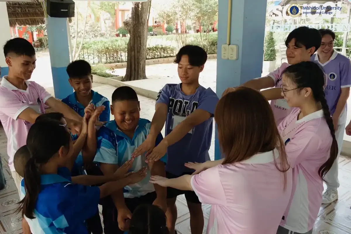 MUIC Student Volunteers Bring Smiles and Lessons to Schoolchildren