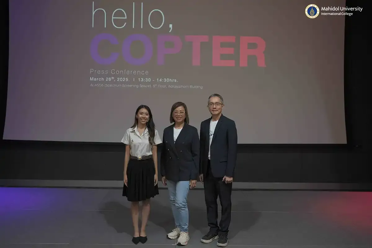 MUIC Successfully Launches AI Copter, a Digital Innovation that Acts as Personal Assistant for its Students