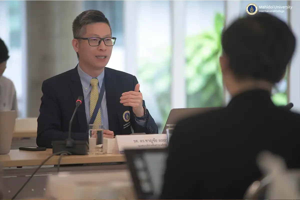 Mahidol University’s IT Officials Visit MUIC￼