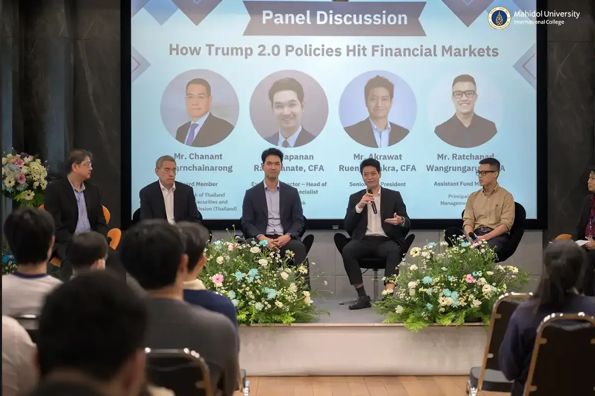 BA Division Brings Finance to Life in “CFA Talk Series #1”