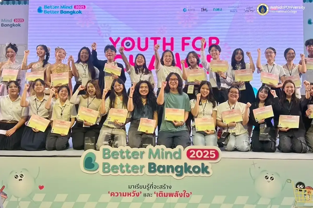 Bio Sci Alumna Gives Presentation at “Better Mind Better Bangkok 2025"