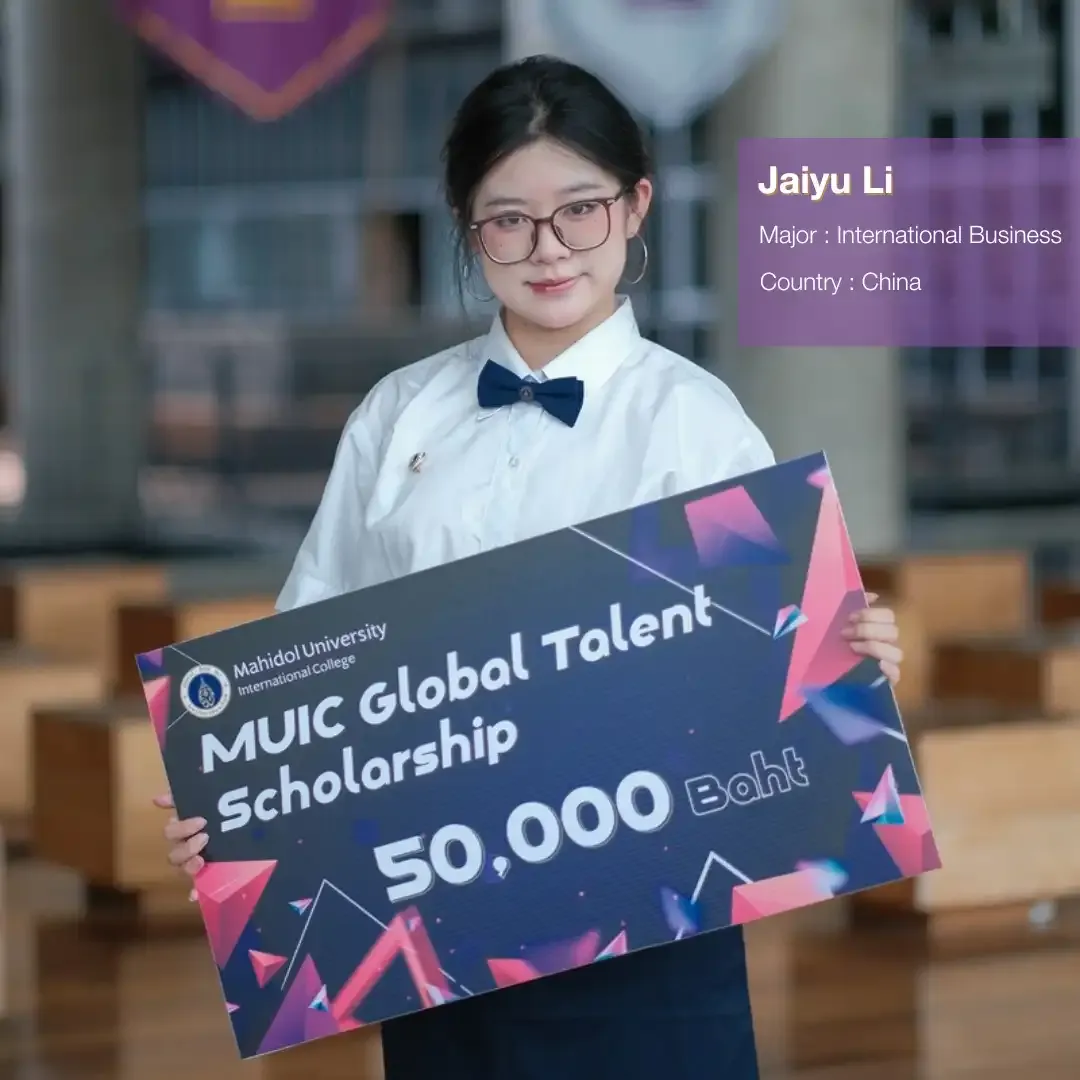 MUIC Awards Global Talent Scholarships to International Students