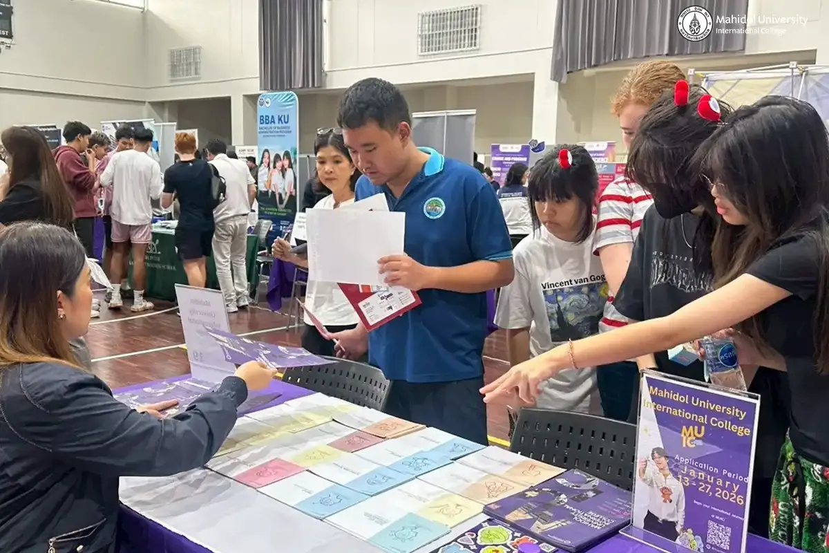 MUIC Participates in 3 Major University Fairs in Chiang Mai￼