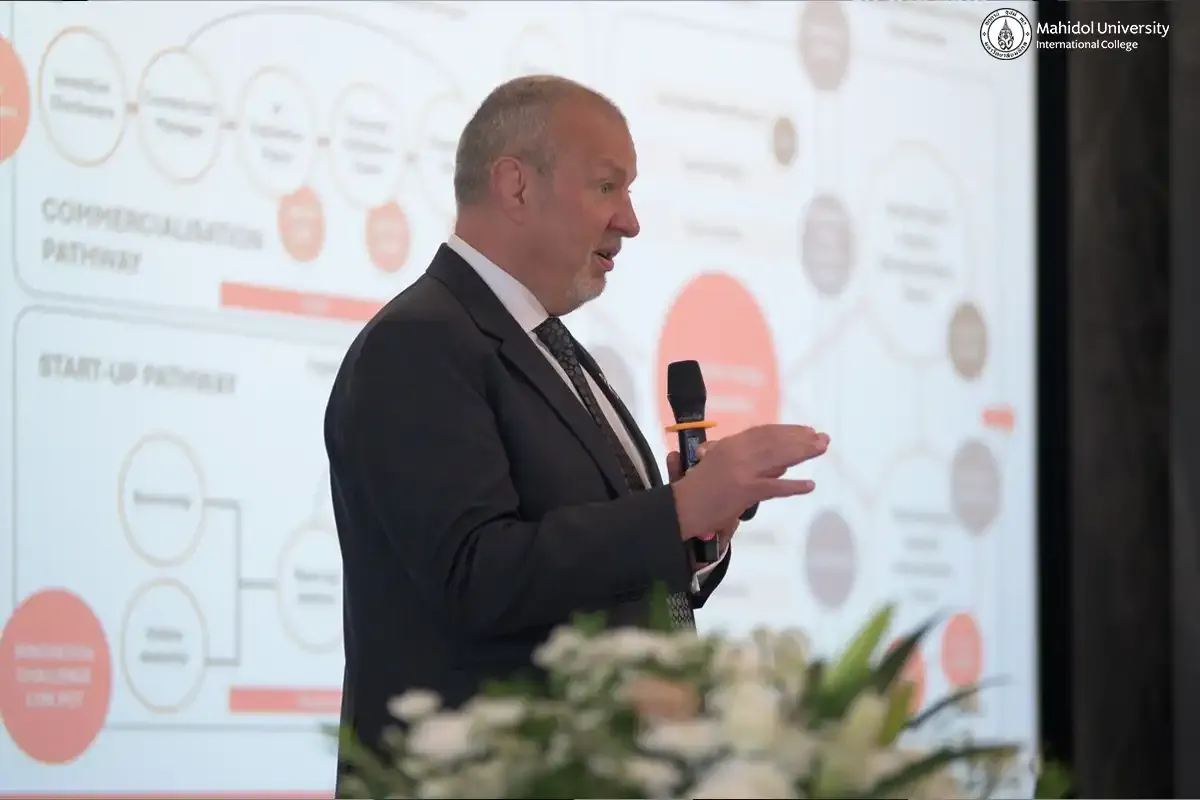 MUIC Welcomes UK Academic and Entrepreneur Who Spoke on Turning Science into Real-World Impact