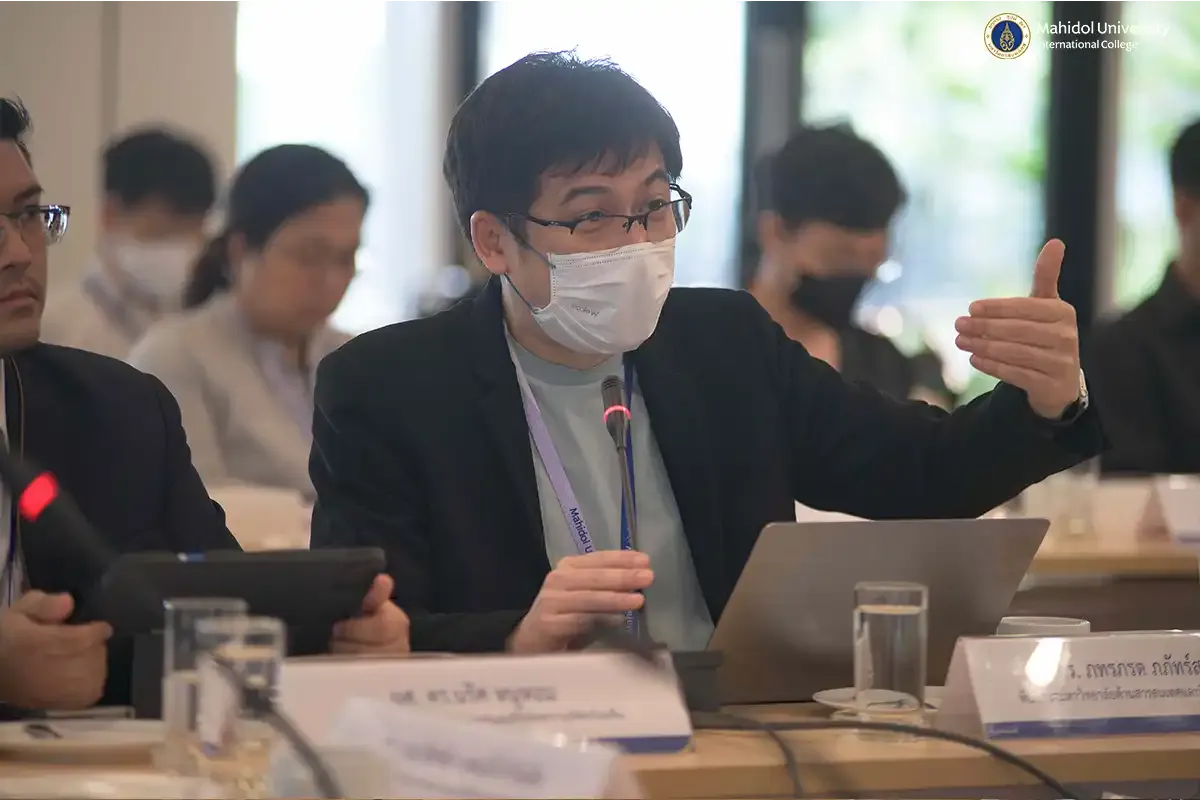 Mahidol University’s IT Officials Visit MUIC￼