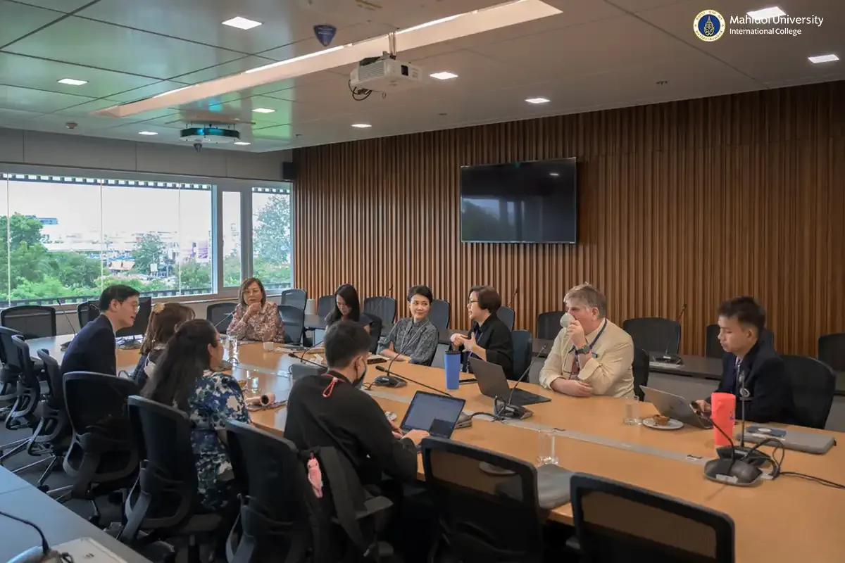 Officials of MUIC, Faculty of Medicine Ramathibodi Hospital Discuss Academic Collaboration