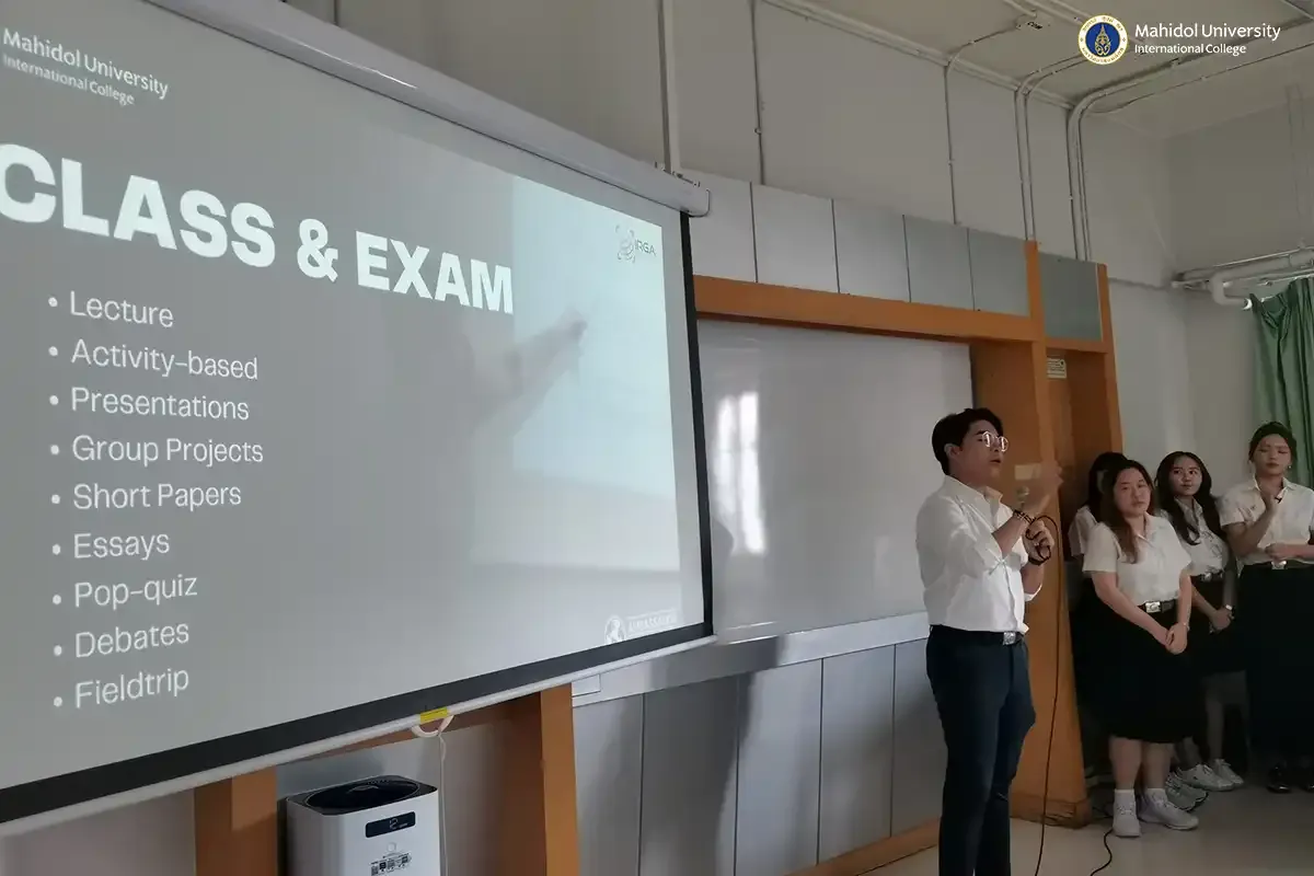 Sharing Insights with PC Students for IRGA Q3/2025, Majors P’ Jor Nong (เมเจอร์พี่เจอน้อง)