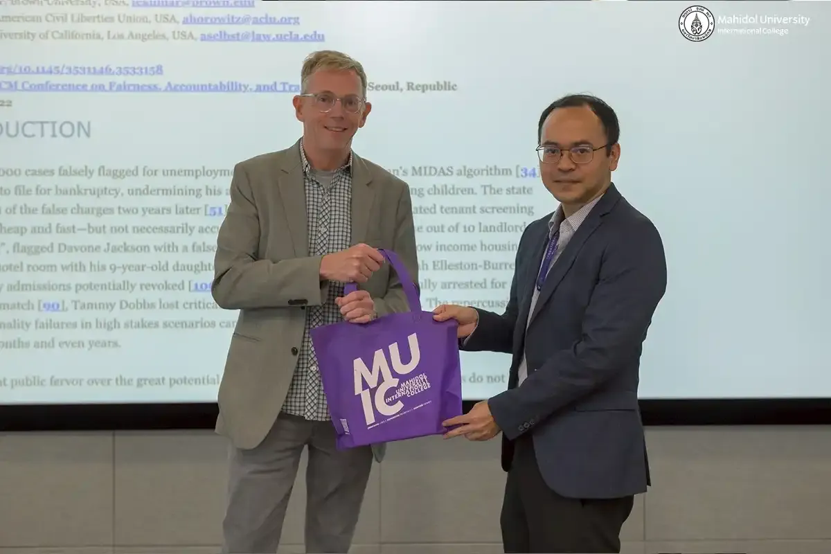 MUIC, CAS Organize Seminar-workshop on AI in Actuarial Science