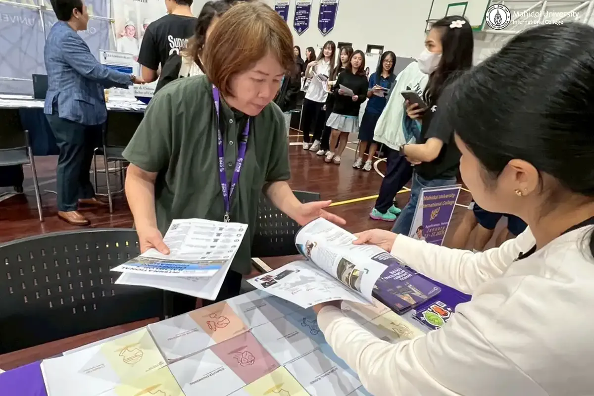 MUIC Participates in 3 Major University Fairs in Chiang Mai￼