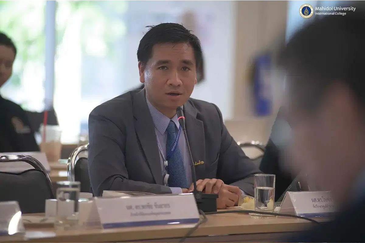 Mahidol University’s IT Officials Visit MUIC￼