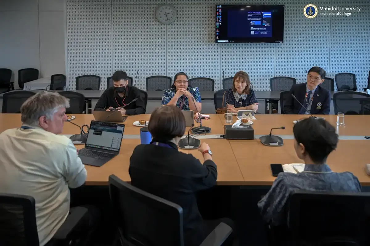 Officials of MUIC, Faculty of Medicine Ramathibodi Hospital Discuss Academic Collaboration