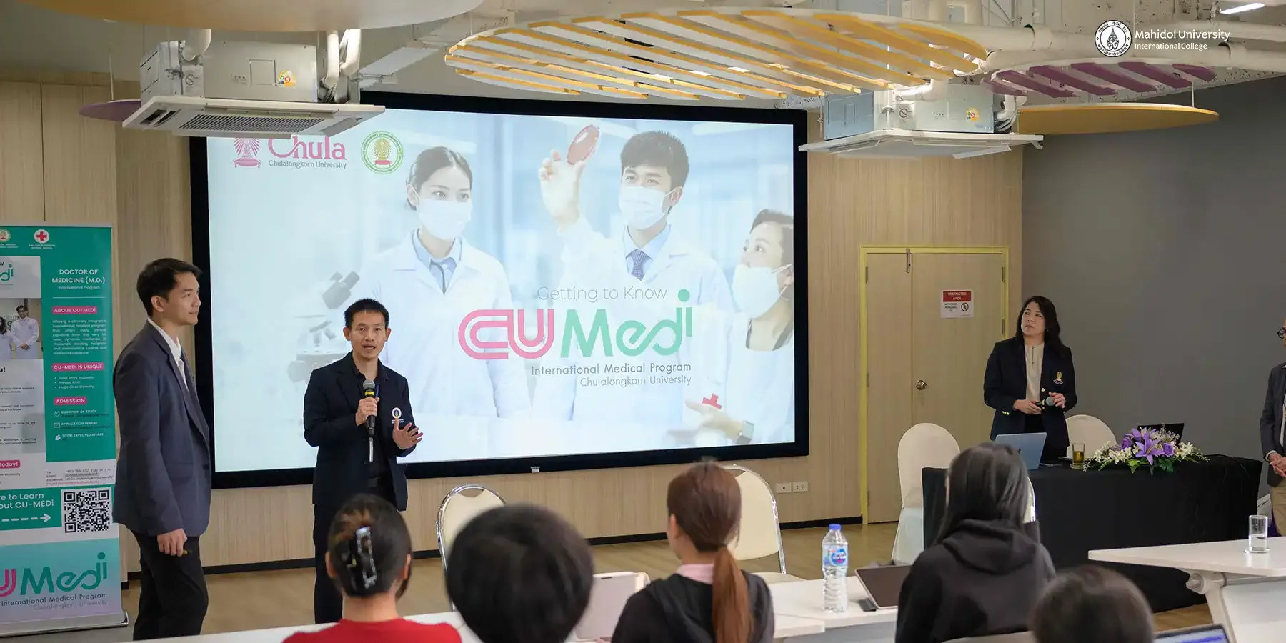 MUIC Science Division Hosts CU-MEDi Session on Healthcare Career Pathways