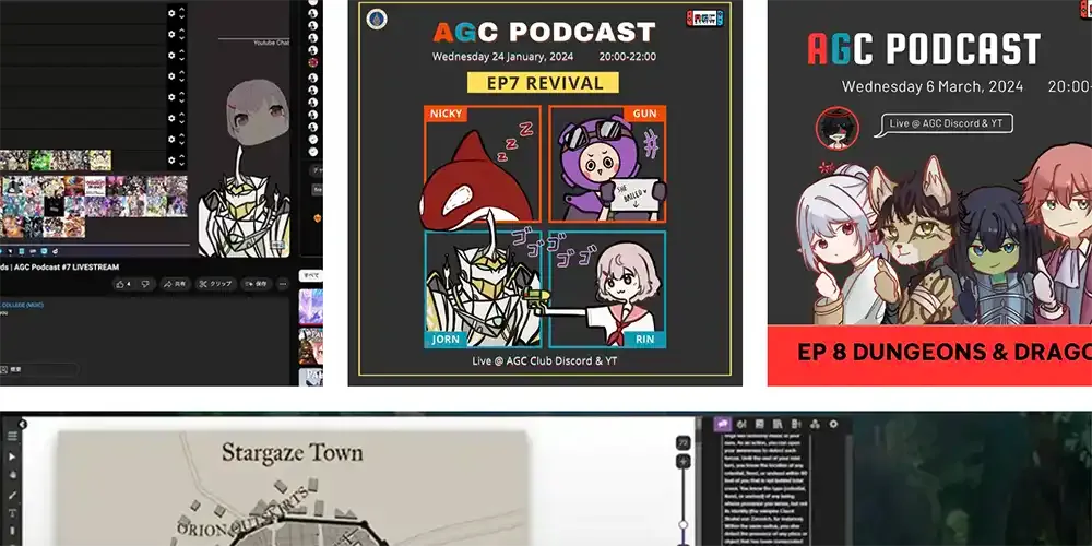 AGC Resumes Podcast with Episodes 7 & 8