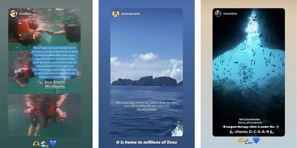 Celebrating World Oceans Day with Diving Club