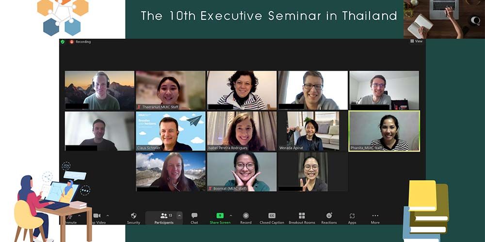 MUIC, Lucerne University of Applied Sciences and Art Hold 10th Executive Seminar