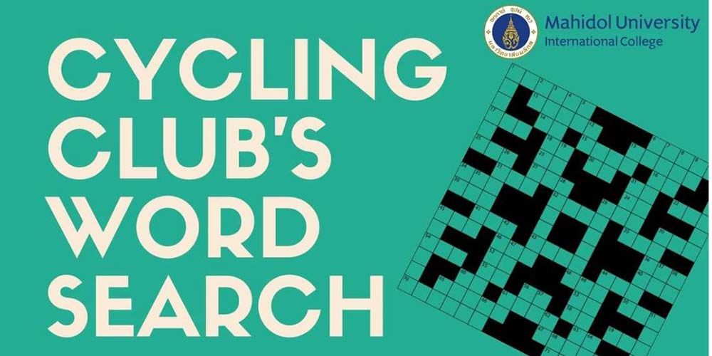 Cycling Club Word Search