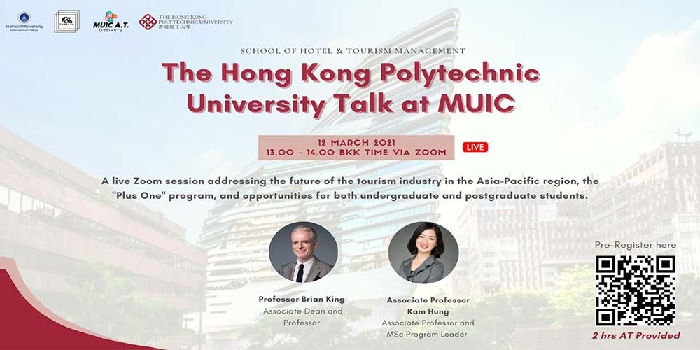 The Hong Kong Polytechnic University Talk at MUIC