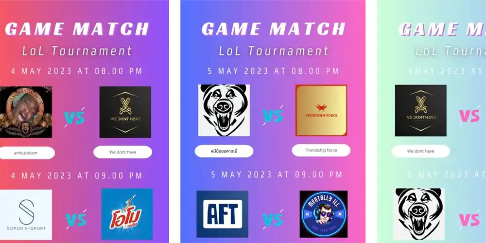 League of Legends Tournament in MUIC