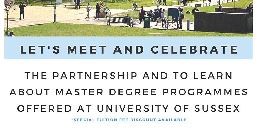 Progression to Master's Degree at University of Sussex