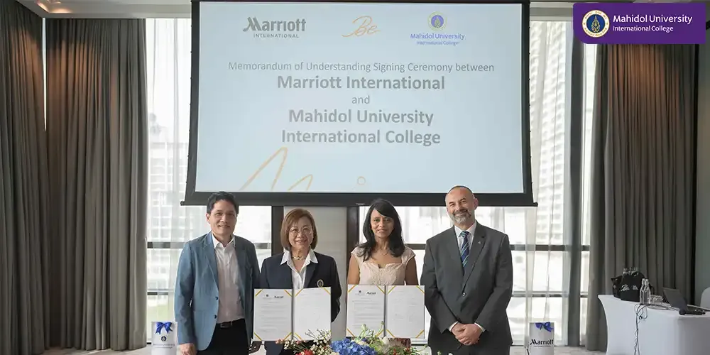 MUIC Signs MOU with Marriott International  ￼