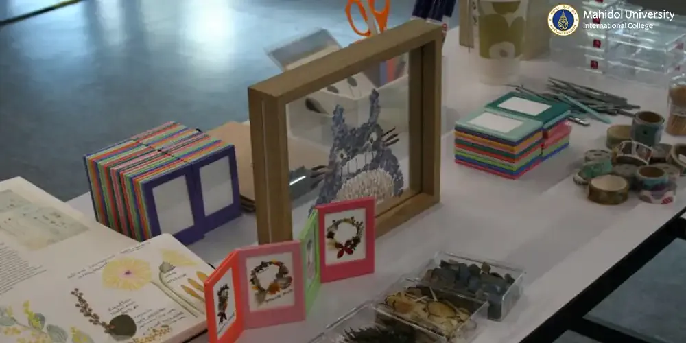 Nature Lovers Club Conducts Workshop in Herbarium Frame Artistry