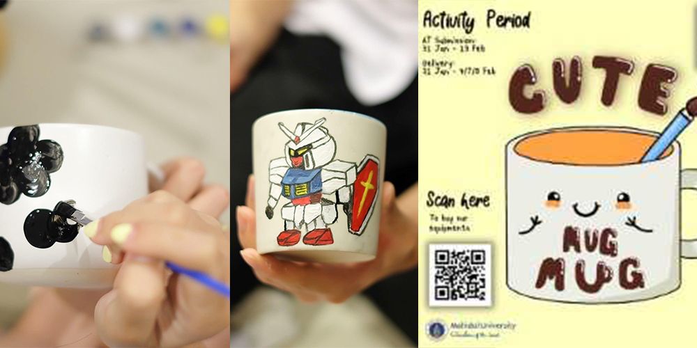 Paint Your Own Mug with Volunteer Club￼