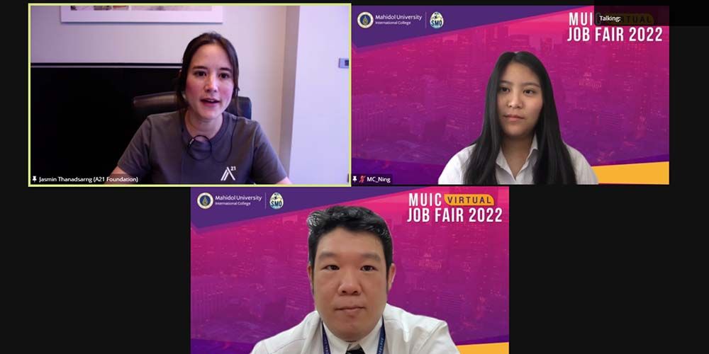 Virtual Job Fair at MUIC