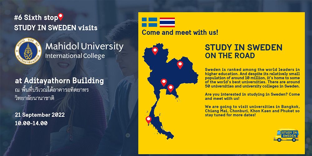 Study in Sweden on the Road at MUIC