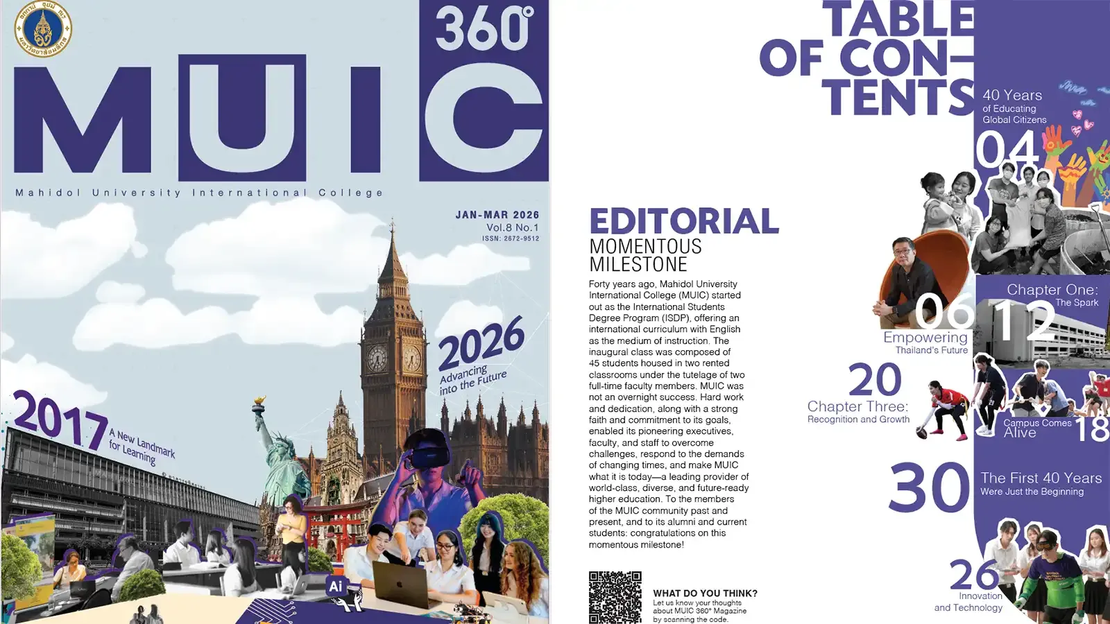 MUIC at 40: Where Education Empowers a Sustainable Society