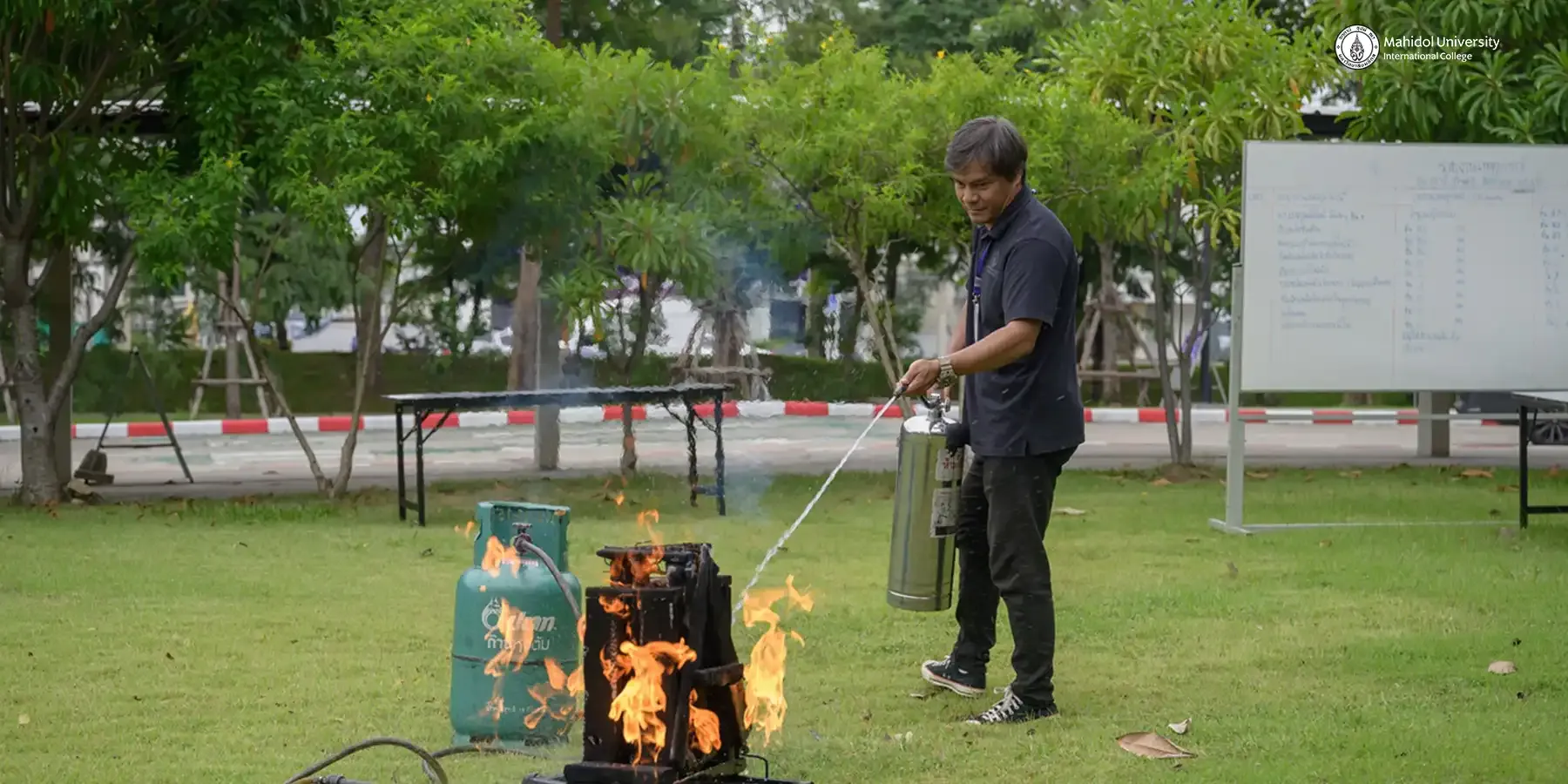 MUIC Holds Fire Drill 2026