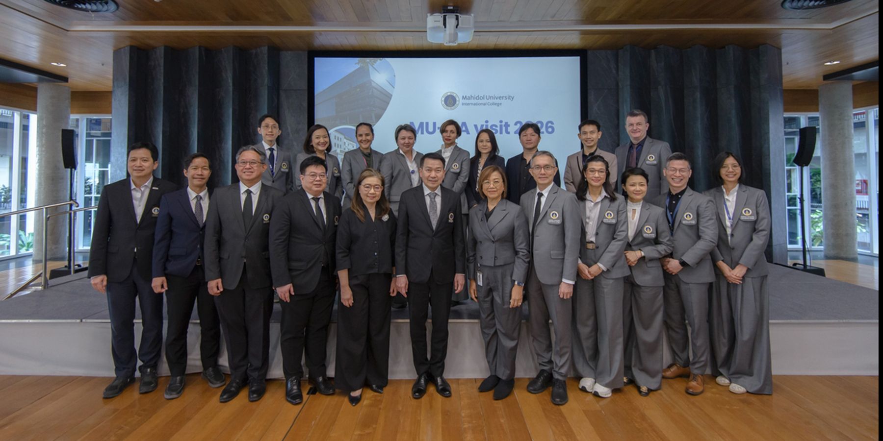 MU President and Executive Team Visit MUIC