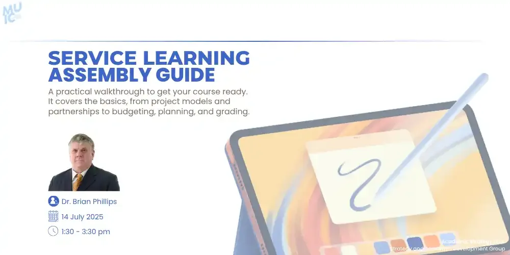 Service-Learning Assembly Guide