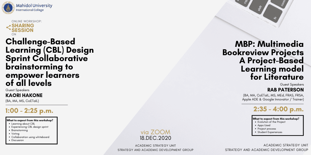 Workshop 8: Challenge-Based Learning (CBL) Design Sprint Collaborative Brainstorming To Empower Learners Of All Levels, And MBP: Multimedia Book-Review Projects: A Project-Based Learning Model For Literature