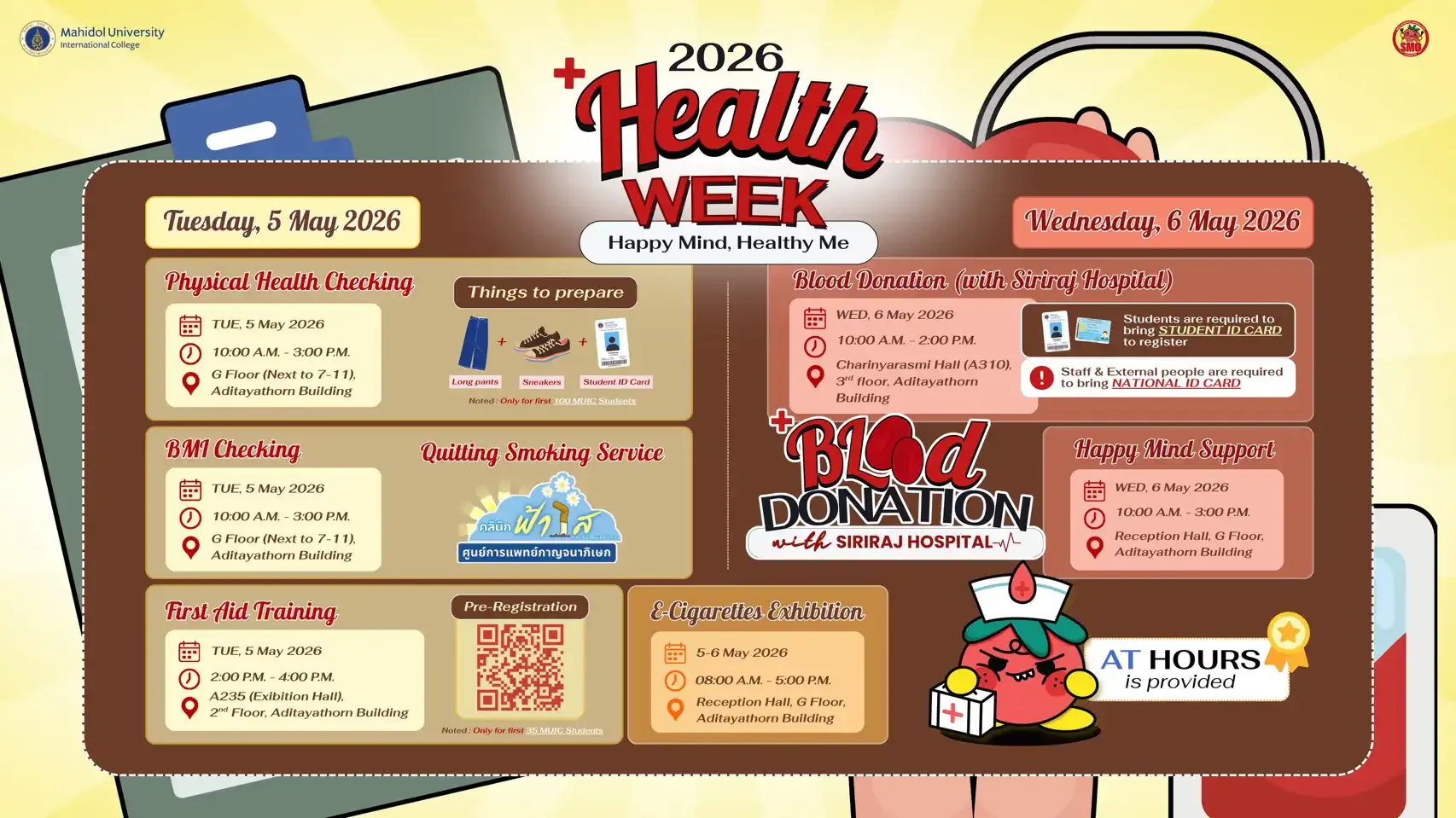 Health Week 2026: Happy Mind, Healthy Me