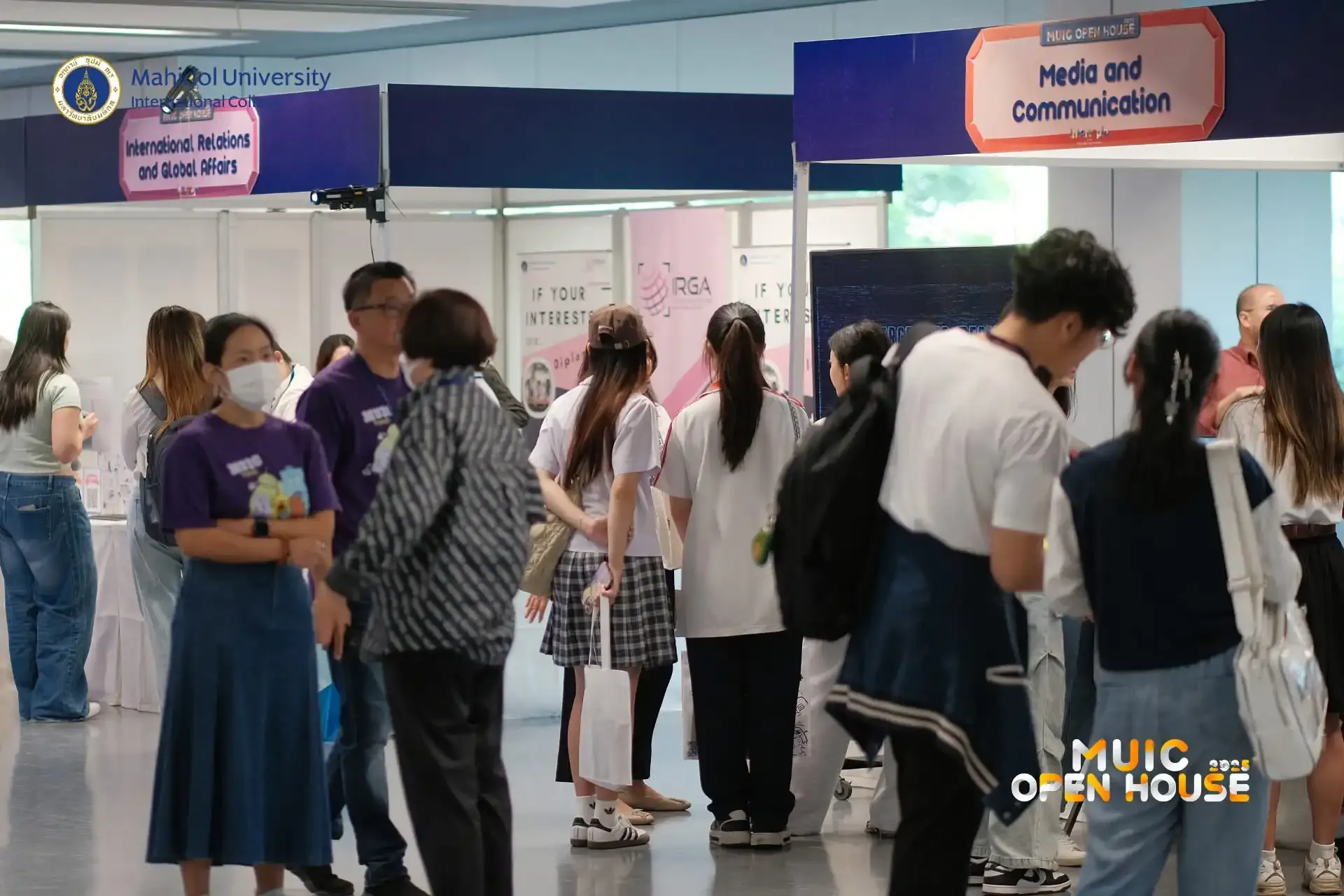 MUIC Holds Open House 2025: “Intertopia to the Real World Impact”