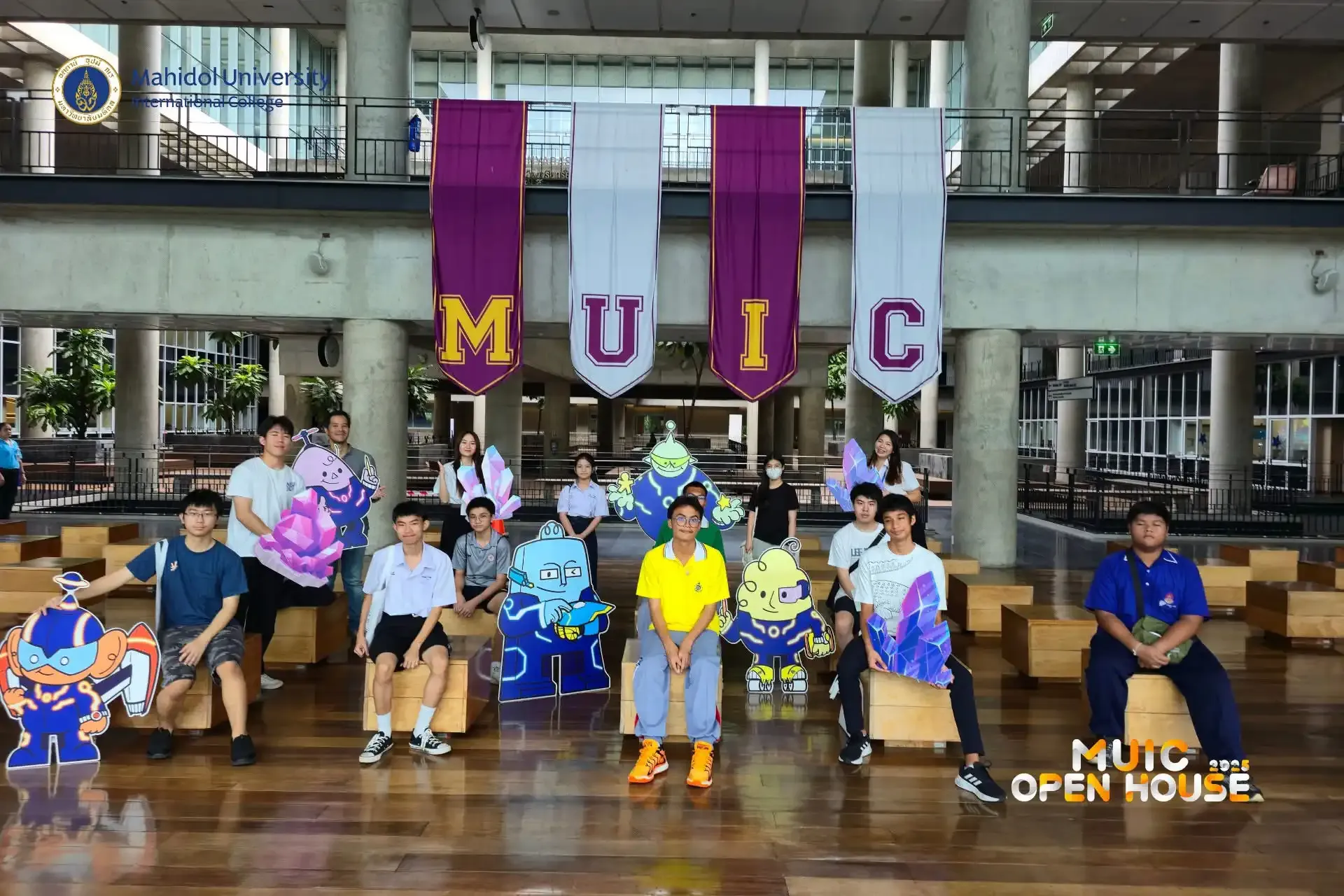 MUIC Holds Open House 2025: “Intertopia to the Real World Impact”