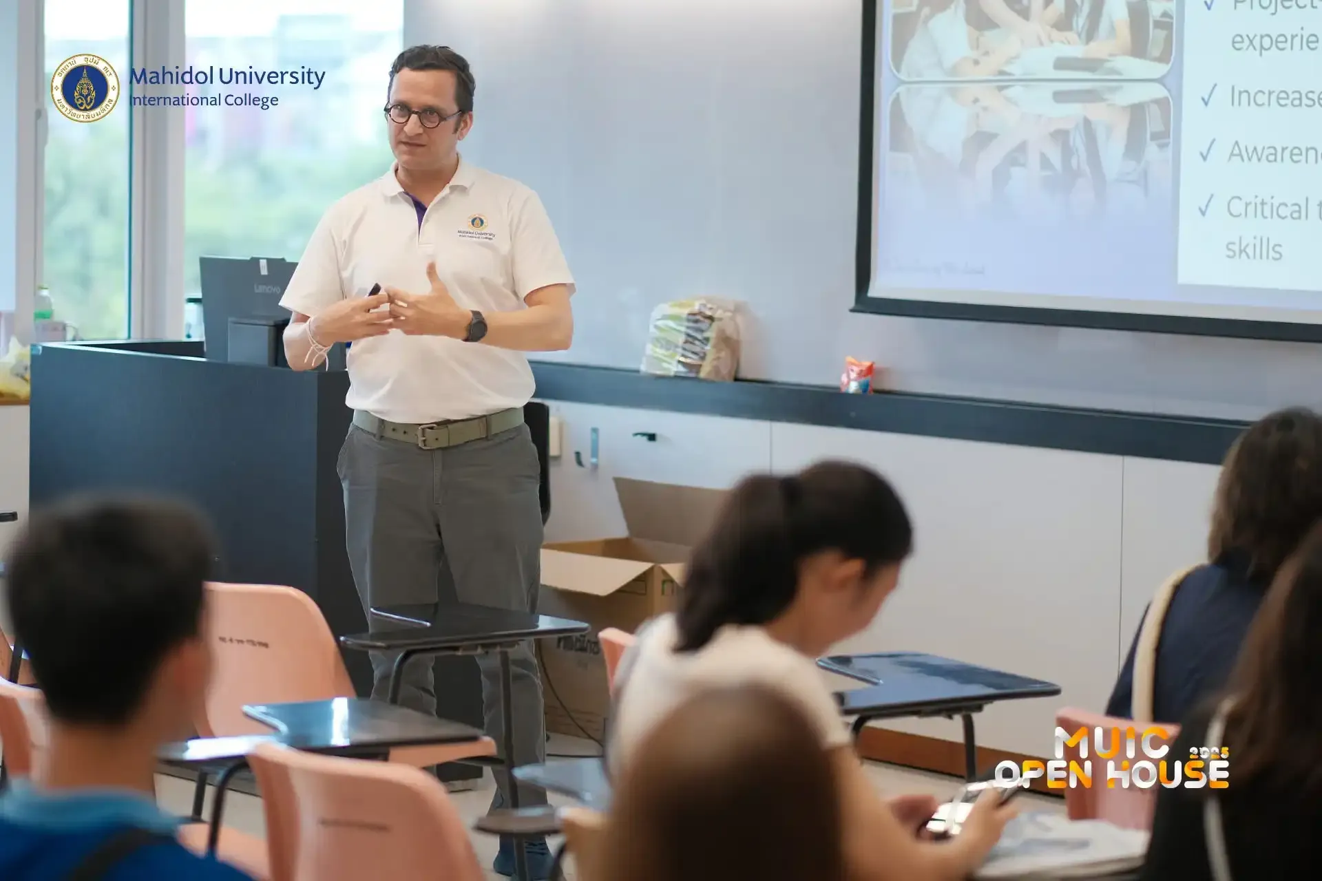 MUIC Holds Open House 2025: “Intertopia to the Real World Impact”