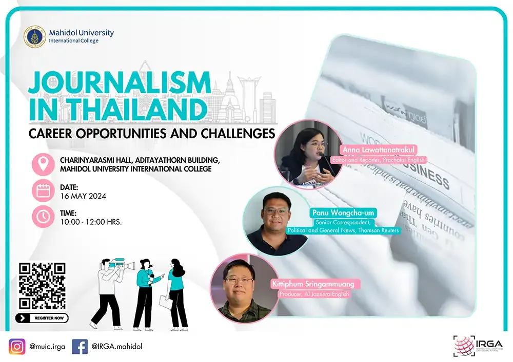 Journalism in Thailand: Career Opportunities and Challenges